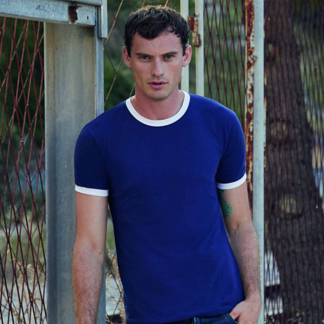 TEE SHIRT BLANC PERSONNALISÉ FRUIT OF THE LOOM® 'JOHN'