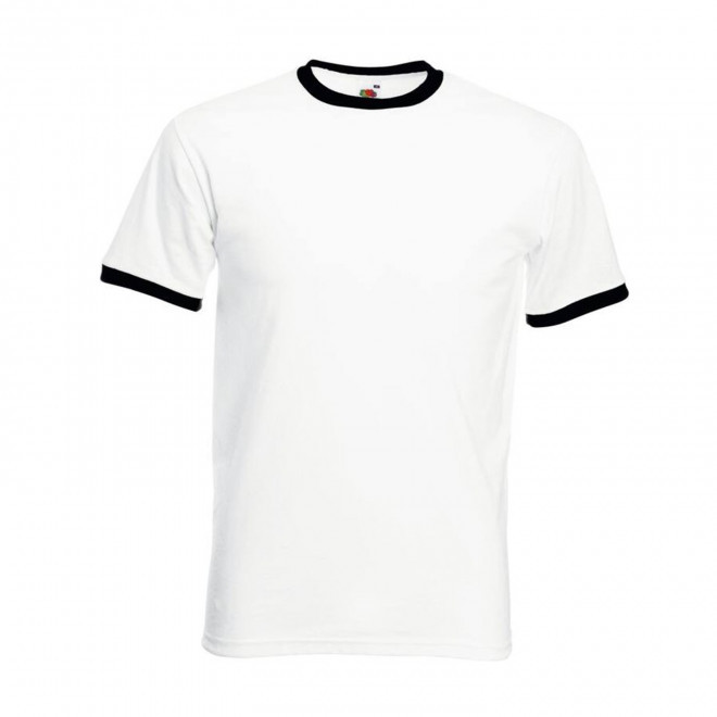 TEE SHIRT BLANC PERSONNALISÉ FRUIT OF THE LOOM® 'JOHN'