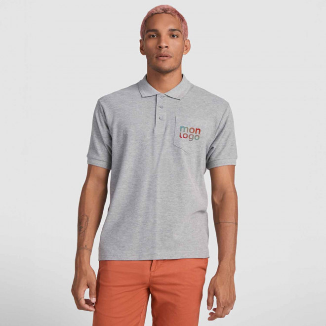 POLO HOMME PERSONNALISÉ 190 G/M² 'TEXIS' 