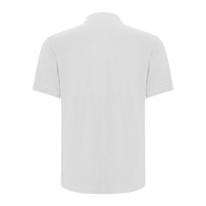 POLO BLANC PERSONNALISÉ 'TEXIS' 