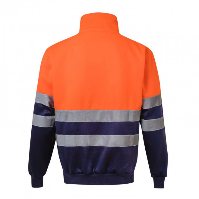 SWEAT SHIRT PERSONNALISABLE HAUTE VISIBILITÉ VELILLA® 'VIPY'