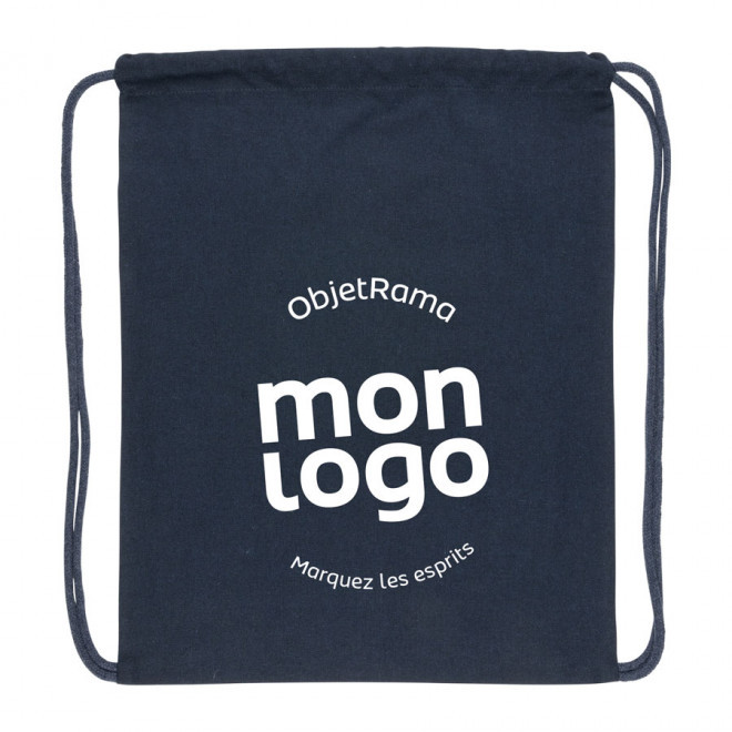 SAC À DOS PERSONNALISÉ EN COTON RECYCLÉ IMPACT 'LARANI'