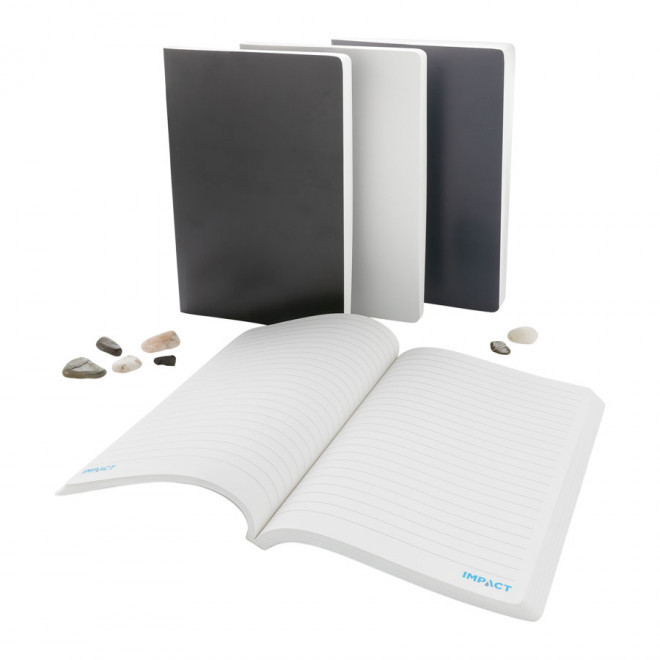 CARNET DE NOTE PERSONNALISÉ PAPIER DE PIERRE A5 'PAPERI'