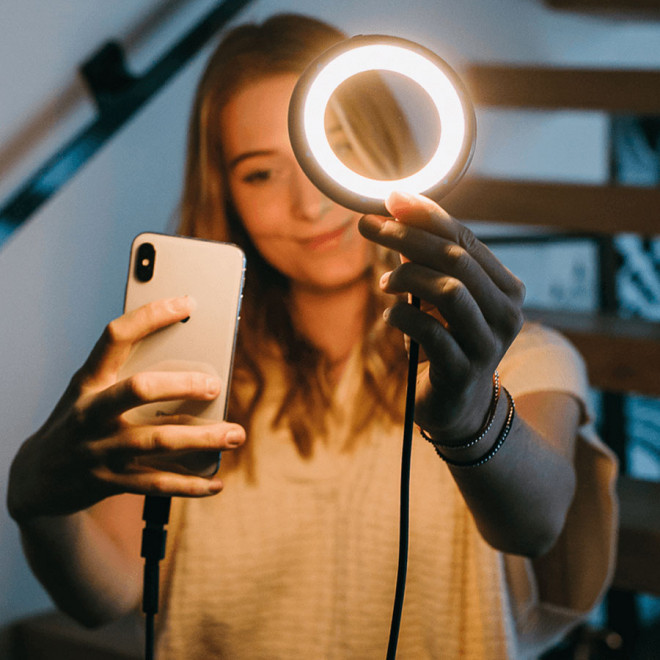 RING LIGHT PERSONNALISÉE XOOPAR® 'BILY'