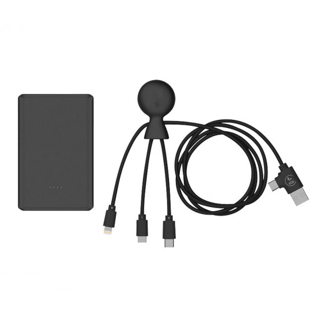 BATTERIE DE SECOURS PERSONNALISÉE BIODEGRADABLE XOOPAR® 'MR BIO PACK LONG' 