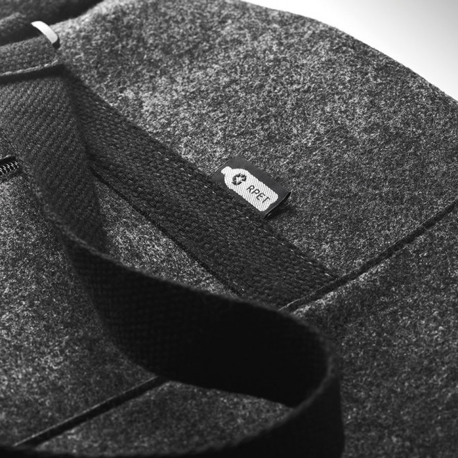 SAC WEEK END PERSONNALISABLE EN FEUTRINE RPET 'SILA'