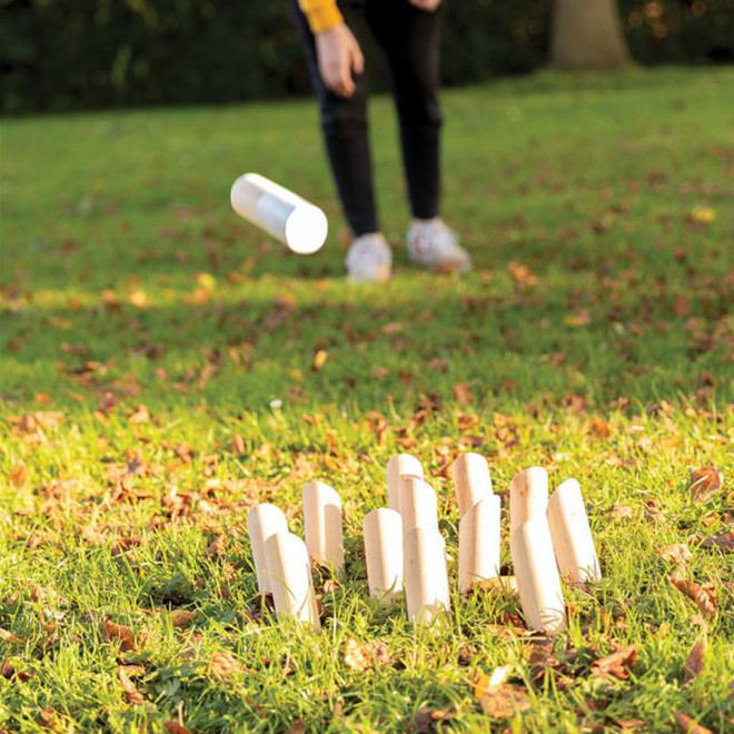 JEU DE QUILLES SCANDINAVES PERSONNALISÉ 'XENDI'