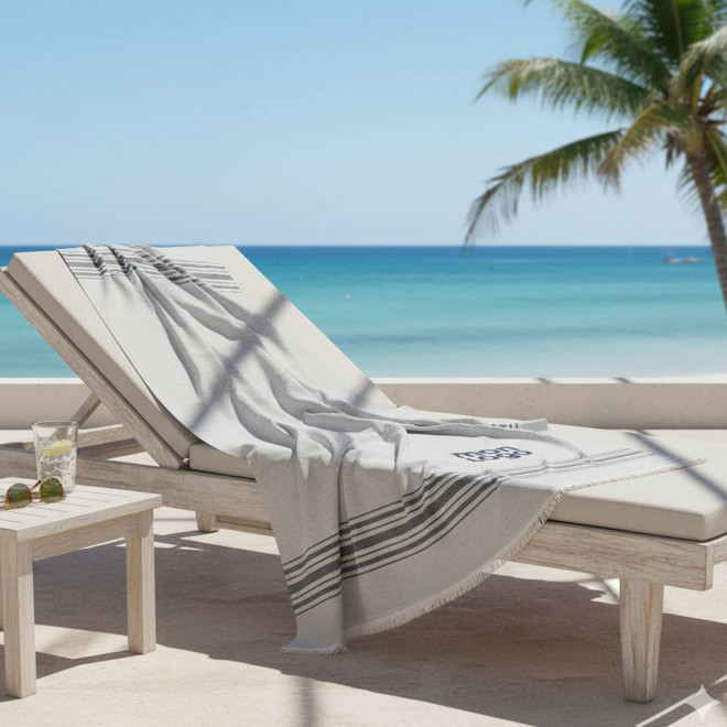 FOUTA PERSONNALISEÉ AWARE UKIYO® 'ELLIS'