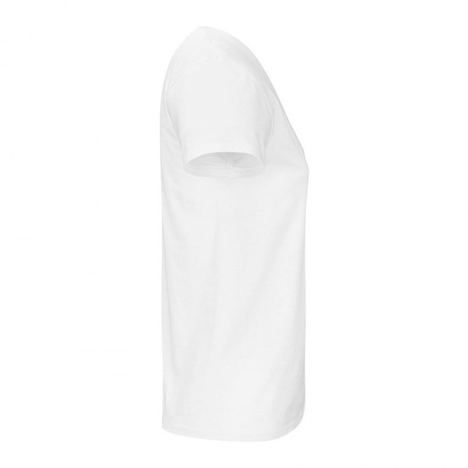 TEE SHIRT BLANC PERSONNALISABLE FEMME 'CRUSADER WOMEN' 150 GR/M²