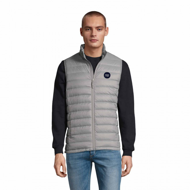 DOUDOUNE SANS MANCHE PERSONNALISABLE HOMME 'WILSON BW' 