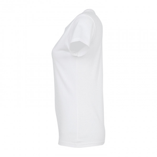 TEE SHIRT PERSONNALISÉ FEMME BLANC 'IMPERIAL'   FABRICATION EXPRESS 4J