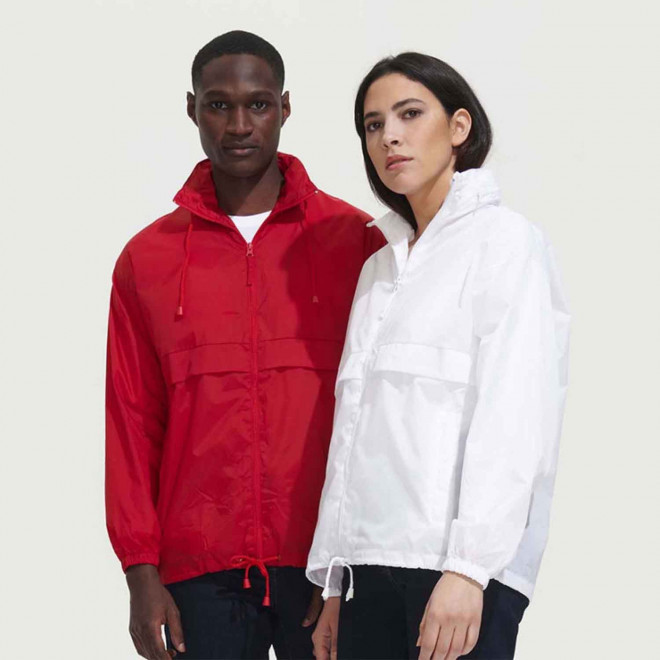 COUPE VENT PERSONNALISABLE IMPERMEABLE MIXTE 'SURF'   FABRICATION EXPRESS 72H