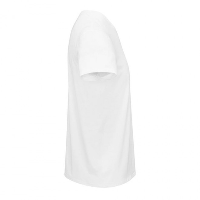 TEE SHIRT BLANC PUBLICITAIRE 'CRUSADER MEN'   FABRICATION EXPRESS 72H