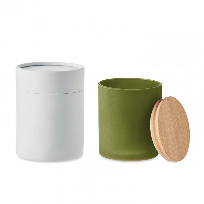 BOUGIE PERSONNALISÉE EN CIRE VÉGÉTALE 'CAPRI'