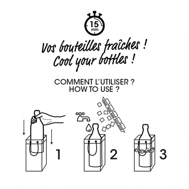 ÉTUI RAFRAICHISSEUR PERSONNALISÉ 'ICE.BAG® COLOR'