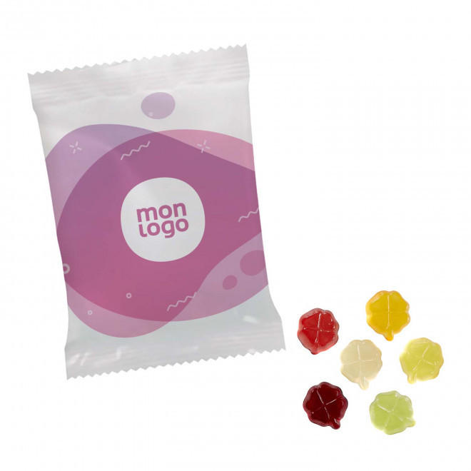 BONBONS GOMME DE FRUITS PERSONNALISABLE 'PIMPY OPAQUE' 