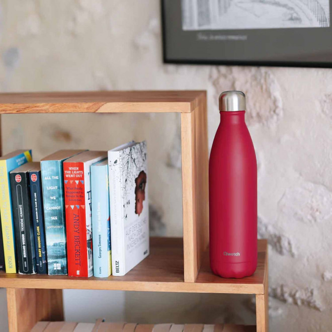 BOUTEILLE ISOTHERME PERSONNALISABLE INOX 1 L QWETCH®