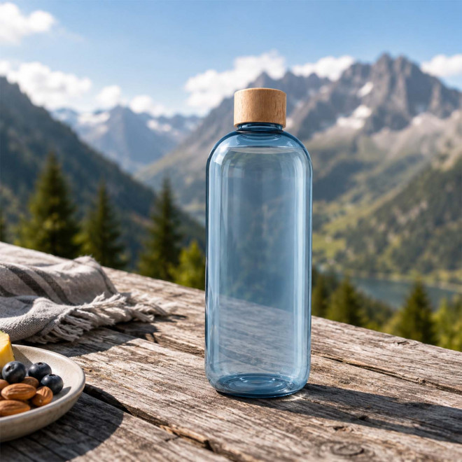BOUTEILLE PERSONNALISABLE PET RECYCLE 1L 'BUBU'