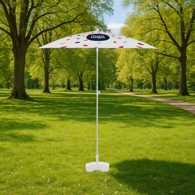 PARASOL DE PLAGE PERSONNALISE 'BEACHCALOR'