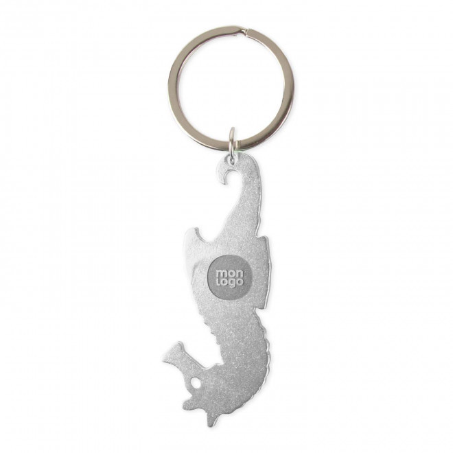 PORTE CLE PERSONNALISABLE DECAPSULEUR 'HIPOCAMPI'