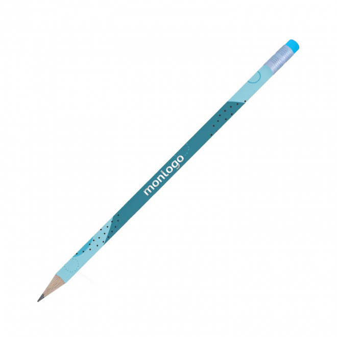 CRAYON PAPIER GOMME PERSONNALISABLE 'ANKA'