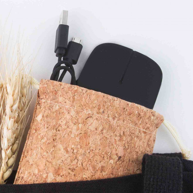 SOURIS PERSONNALISABLE SANS FIL XOOPAR® 'SAURA RECYCLE'