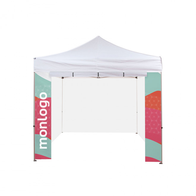 MUR PORTE CENTRALE TENTE PUBLICITAIRE 3X3 'TELTA'