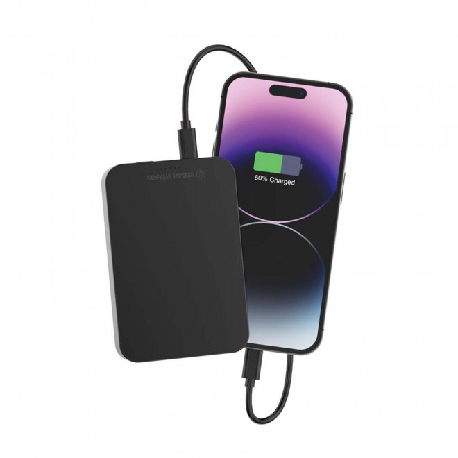 POWERBANK PERSONNALISABLE PLASTIQUE RECYCLE RCS 'ELEGANTI'