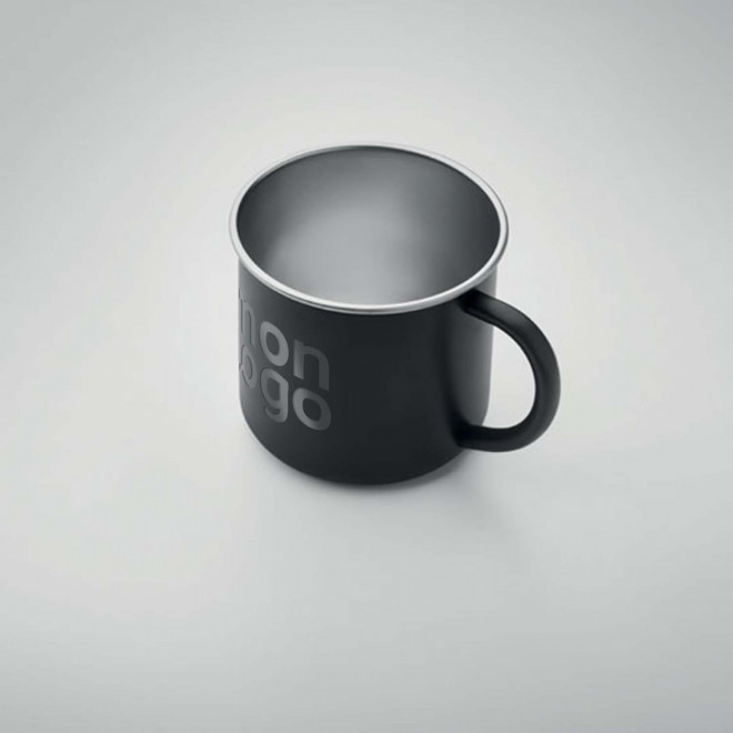 MUG EN INOX RECYCLE PERSONNALISABLE 300 ML 'RAGIA'