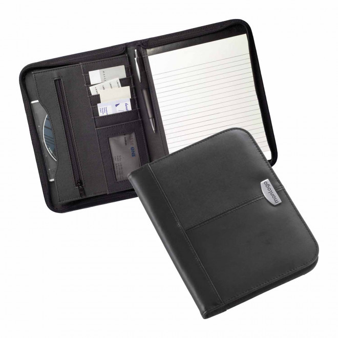 CONFERENCIER A5 EN CUIR PERSONNALISABLE 'APACHE'