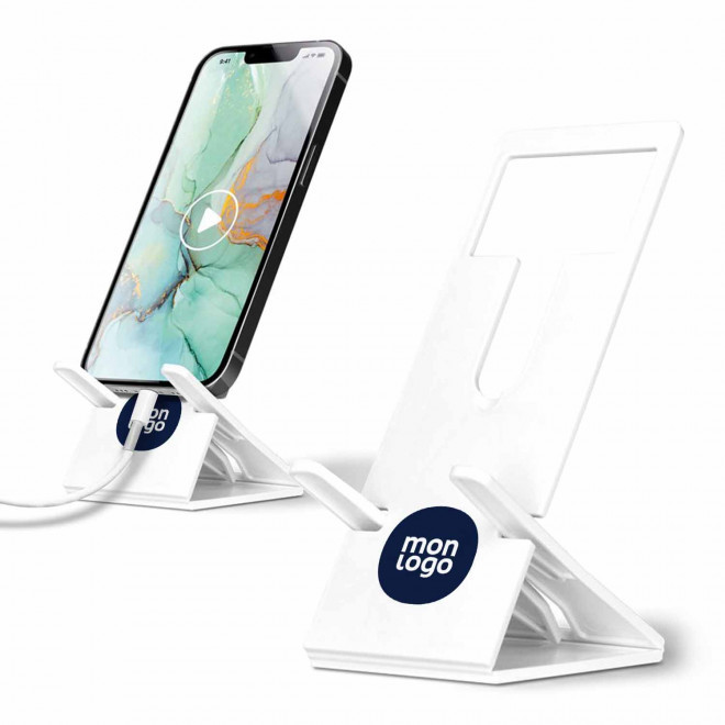 SUPPORT TELEPHONE REPLIABLE PERSONNALISABLE 'PAUSA'