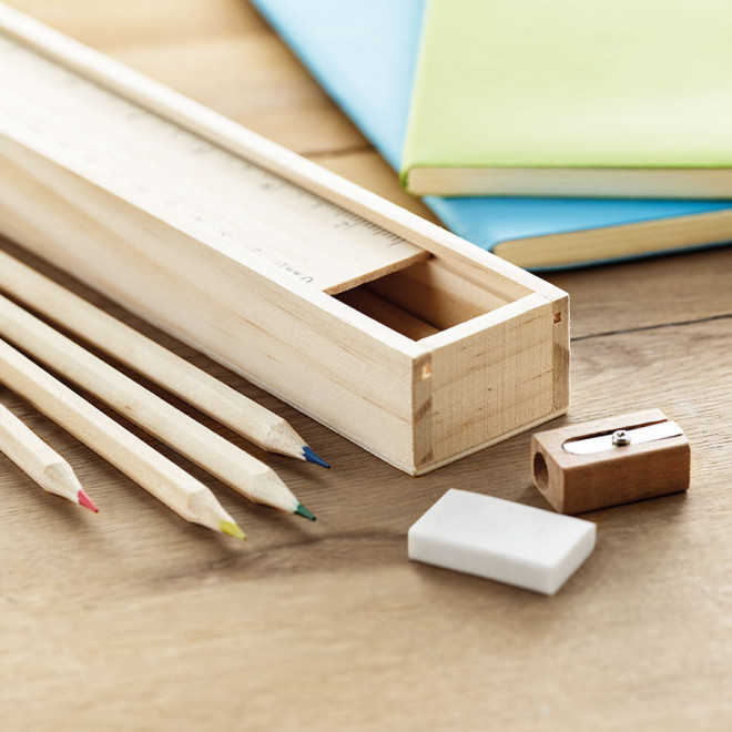 ENSEMBLE PERSONNALISÉ DE 12 CRAYONS 'SUZO'