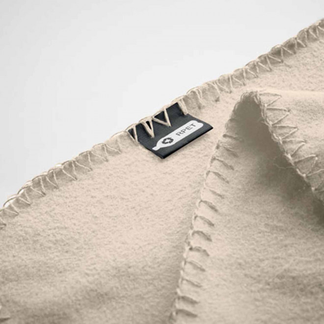 PLAID POLAIRE PERSONNALISABLE 'WEEK END RPET' 