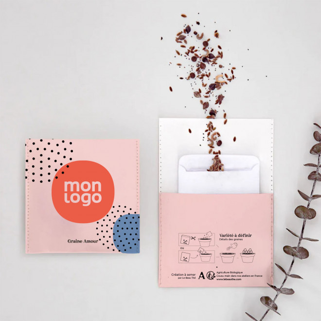 SACHETS DE GRAINES A SEMER PERSONNALISABLE 'SEMILLA'