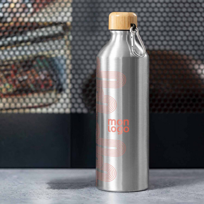 BOUTEILLE PERSONNALISÉE EN ALUMINIUM 800ML 'MORA'