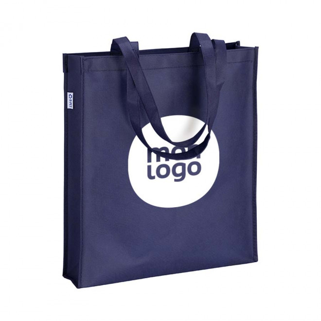 TOTE BAG PUBLICITAIRE AVEC ANSES LONGUES 'LISBOA RPET'
