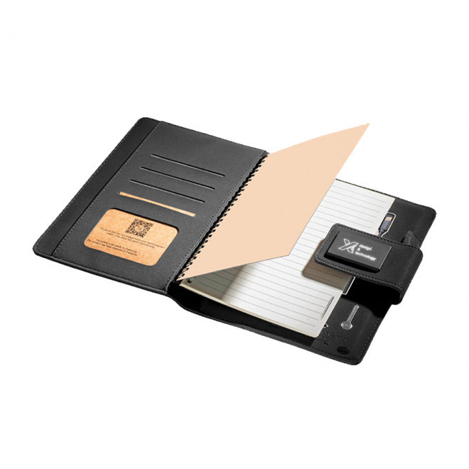 CARNET PERSONNALISÉ AVEC BATTERIE DE SECOURS 'POWERBOOK'