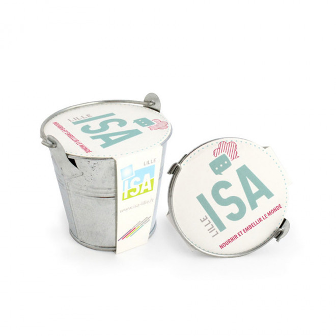 KIT PLANTATION POT ZINC MIF PUBLICITAIRE 8ø 'PLANTOU'