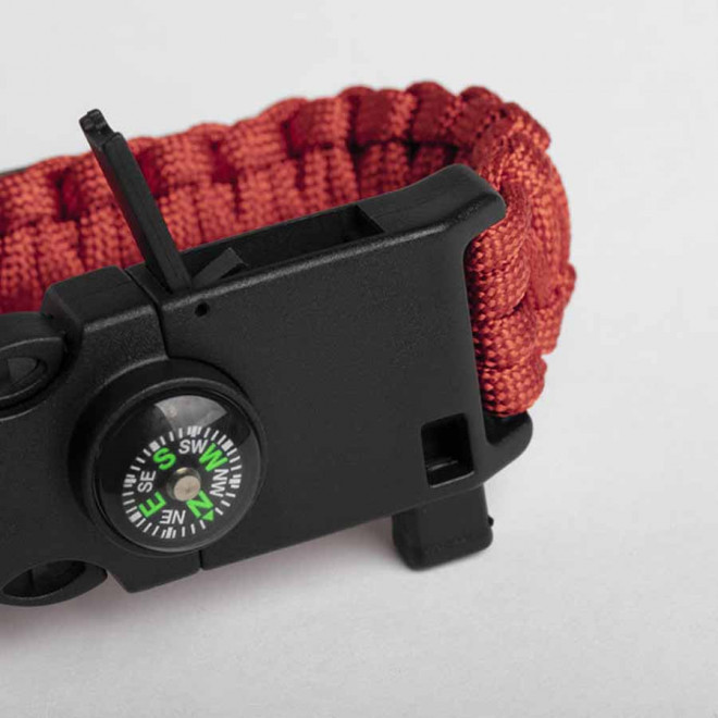 BRACELET MULTIFONCTION EN NYLON PERSONNALISABLE 'RANNE'