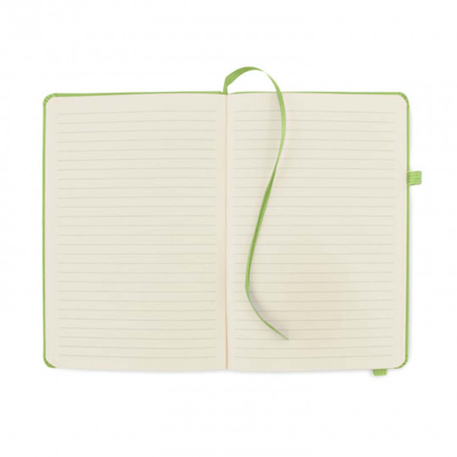 CARNET PUBLICITAIRE A5 EN PLASTIQUE RECYCLÉ 'LUGGATE'