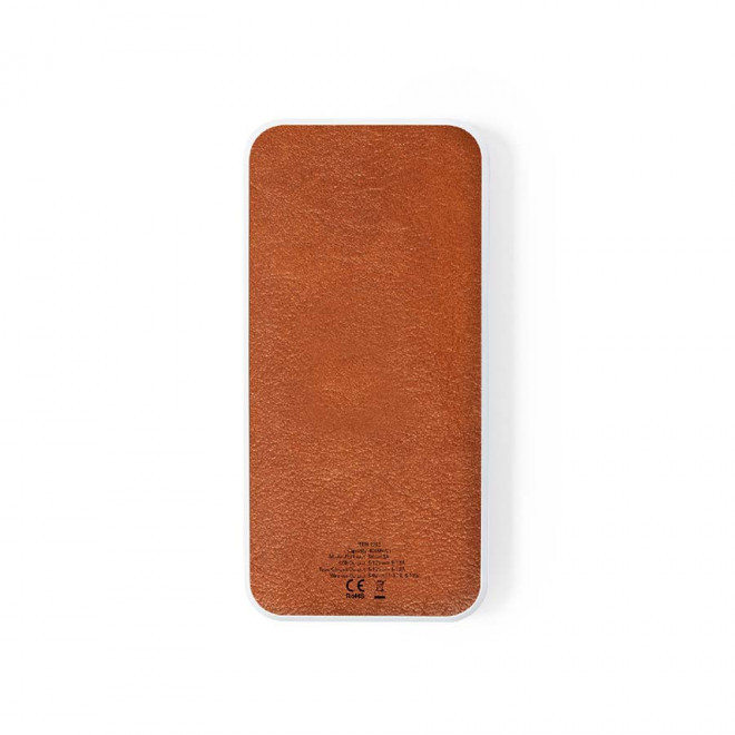 POWERBANK PERSONNALISABLE EN CUIR RECYCLE RCS 'CUIRO'