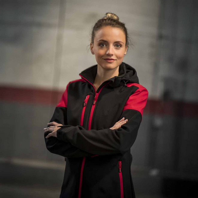SOFTSHELL PERSONNALISABLE FEMME RPET 'PRIME SOFT'