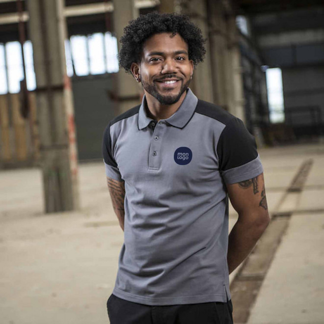 POLO PERSONNALISABLE HOMME BIO 'PRIME POLO'