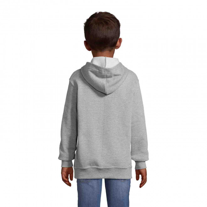 SWEAT SHIRT PUBLICITAIRE CAPUCHE ENFANT 'STONE'