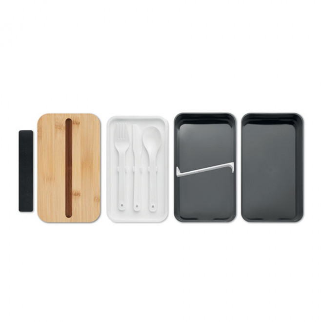 LUNCH BOX PUBLICITAIRE A DEUX NIVEAUX 'RAVUN'