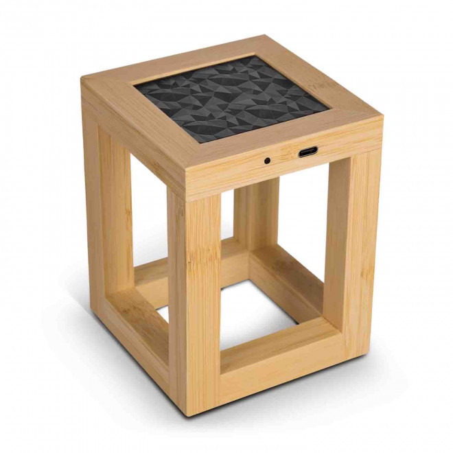 LAMPE SOLAIRE PERSONNALISABLE EN BAMBOU 'ILLUMINATO'