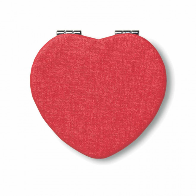 MIROIR COEUR PERSONNALISABLE 'CARMIN'