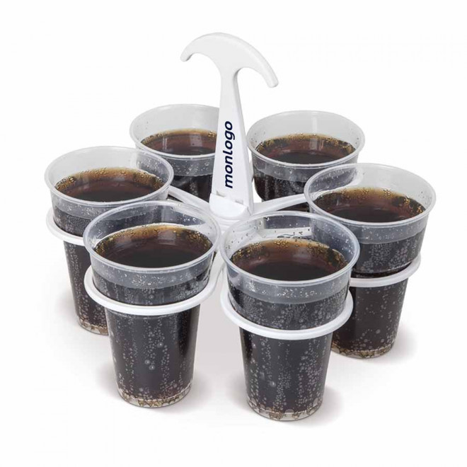 PORTE GOBELETS PUBLICITAIRE 25 55 CL 'EASYPO'