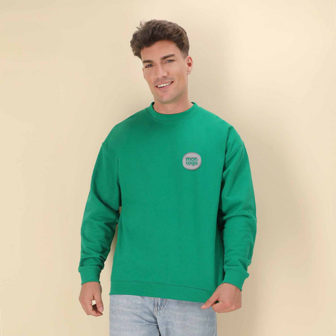 SWEAT COL ROND MIXTE PUBLICITAIRE 280G 'MORALIE'