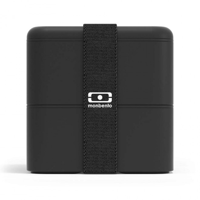 LUNCH BOX PERSONNALISABLE MB SQUARE MONBENTO® 'BLOUC'